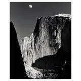 Ansel Adams, Moon and Half Dome, Yosemite National Park, California