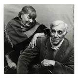 Richard Avedon, 'Georges Braque and his wife Augustine 1.27.59', 1959, Gelatin silver print; signed in the black image border with a stylus