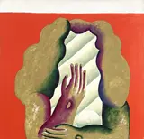 Großer Kopf by Horst Antes, 1967, Aquatec auf Leinwand, sold May 2011