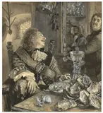 Adolph von Menzel, Der Austernesser