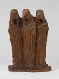 George Minne, Les saintes femmes au tombeau, 1896, Eiche. Höhe: 61 cm (24 in.)
