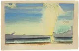 Sonnen-Untergang II by Lyonel Feininger, 1925, Aquarell und Tuschfeder auf Ingres-Bütten, sold Nov 2007