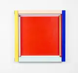 Imi Knoebel, Sittin’ in the Evening Sun II, 1993, Acryl auf Aluminium und Holz