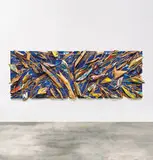 Charles Arnoldi, Billion 1, 1985, Acrylic on plywood