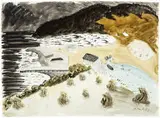 Milton Avery, Approaching Storm, 1938, Watercolor on paper
