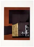 Louise Nevelson, Aquatint II, 1973, Aquatint etching and collage on paper