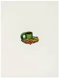 Ken Price, Frog Cup and Double Frog Cup (2), 1968, Color lithograph on Copperplate Deluxe paper
