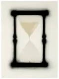 Ed Ruscha, Reloj de Arena (from in Barcelona Suite/Portfolio California), 1988, 4-color lithograph on Guarro paper