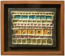 Arthur Ames, Enamel plaque, Executed c. 1965