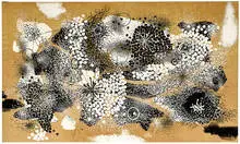 Gordon Onslow Ford, Universal Animal, 1962, Parles polymer paint on linen