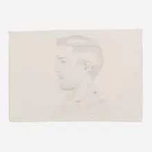 Vincent by Alex Katz, 1984, graphite on paper, sold Sep 2023
