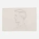 Alex Katz, Vincent, 1984, graphite on paper