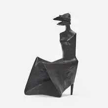 Maquette IV High Wind by Lynn Chadwick, 1980, bronze, sold Sep 2023