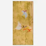 Kikuo Saito, Green Almond, 1982, acrylic on canvas