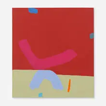 Dorothy Fratt, Pas de Deux, 1999, acrylic on canvas