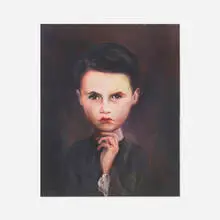 Nir Hod, Genius, 2011, oil on paper