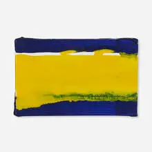 Ducat (SFF.1237) by Sam Francis, 1986, oil on linen, sold Sep 2023