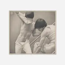 Michael Leonard, On The Steps I, 1980, graphite on paper