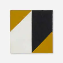 Frederick Hammersley, Flex, oil on linen on wood