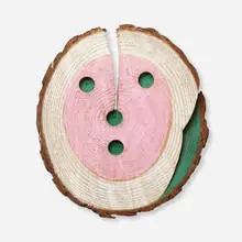 Alfonso Hüppi, Untitled, 2016, casein on wood