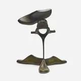 Joan Miró, Femme et oiseaux, 1972, patinated bronze