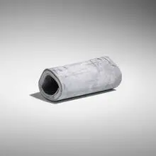 Rolled, Encased & Sawed (from the 7 Objects/69 portfolio) by Richard Serra, rolled lead, sold Sep 2023