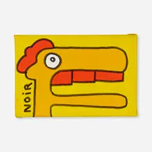 Thierry Noir, The Laugh Parade, 2012, acrylic on canvas