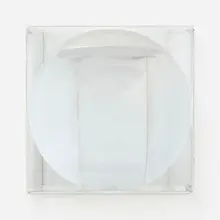 Adolf Luther, Hohlspiegel, 1976, acrylic, lense, mirror