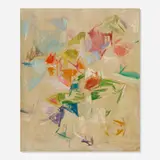 Mercedes Matter, Abstract Composition, c. 1945, oil on canvas