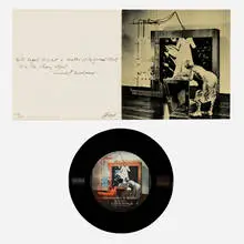 George Segal, Untitled (from the New York Collection for Stockholm portfolio), 1973, photograph record with screenprinted cover