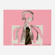 Larry Rivers, Untitled (from the New York Collection for Stockholm portfolio), 1973, screenprint and lithograph in colors