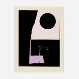 Louise Nevelson, Untitled (from the New York Collection for Stockholm portfolio), 1973, screenprint in colors with varnish additions