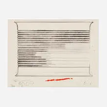 Untitled (from the New York Collection for Stockholm portfolio) by Donald Judd, 1973, lithograph and screenprint in colors, sold Jul 2023