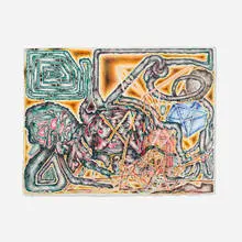 Fundamentals by Steve DiBenedetto, colored pencil on paper, sold Jul 2023