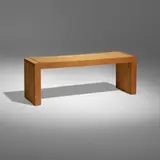Easy Edges table by Frank Gehry, 1972, laminated cardboard, Masonite, sold Jul 2023