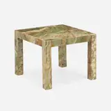 Leon Rosen, Occasional table, c. 1975, green onyx