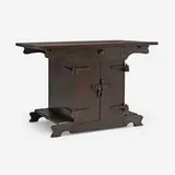 Serving table by Jamestown Furniture Co., c. 1910, oak, sold Jun 2026