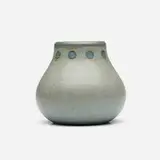 Vase with dots by Arthur Baggs and Sarah Tutt for Marblehead Pottery, sold Mar 2026