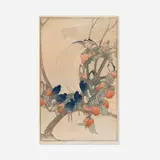Bertha Lum, South Wind (A Merry Little Breeze), woodcut in colors