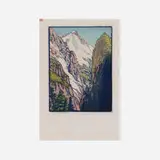 Frances Gearhart, A Tatoosh Vista, c. 1932, woodcut in colors