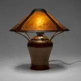 Dirk Van Erp, Early converted table lamp