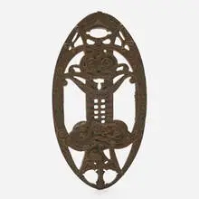 Elevator grille element from the Guaranty Building, Buffalo, New York by Dankmar Adler and Louis Sullivan, c. 1896, copper-plated cast iron, sold Mar 2026