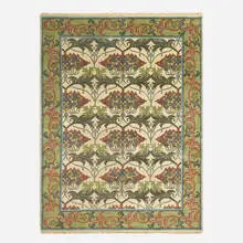 Medium pile carpet by William Morris, hand-knotted wool, sold Mar 2026