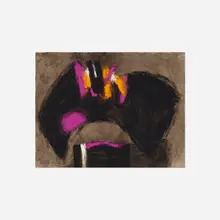 Untitled by Fernando de Szyszlo, 1962, gouache on paper, sold Sep 2017