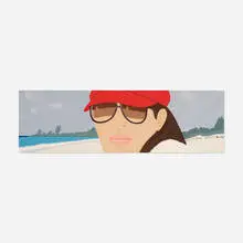 Gray Day by Alex Katz, 1992, serigraph in 28 colors on Arches 100% Rag paper, sold Sep 2017