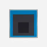 Josef Albers, Study for Homage to the Square: Slate and Sky