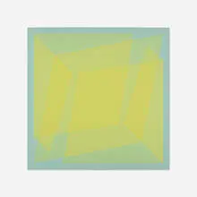 Filtered Space by Julian Stanczak, 1971, acrylic on canvas, sold Sep 2017