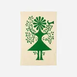 Daisy Face wall-hanging by Alexander Girard, 1972, printed fabric, sold Sep 2017