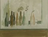 David Tindle, Untitled, watercolour 21.5 x 28cm .