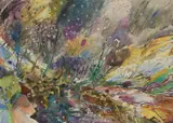 Anthony Bamber, Untitled, watercolour and crayon 53 x 70cm